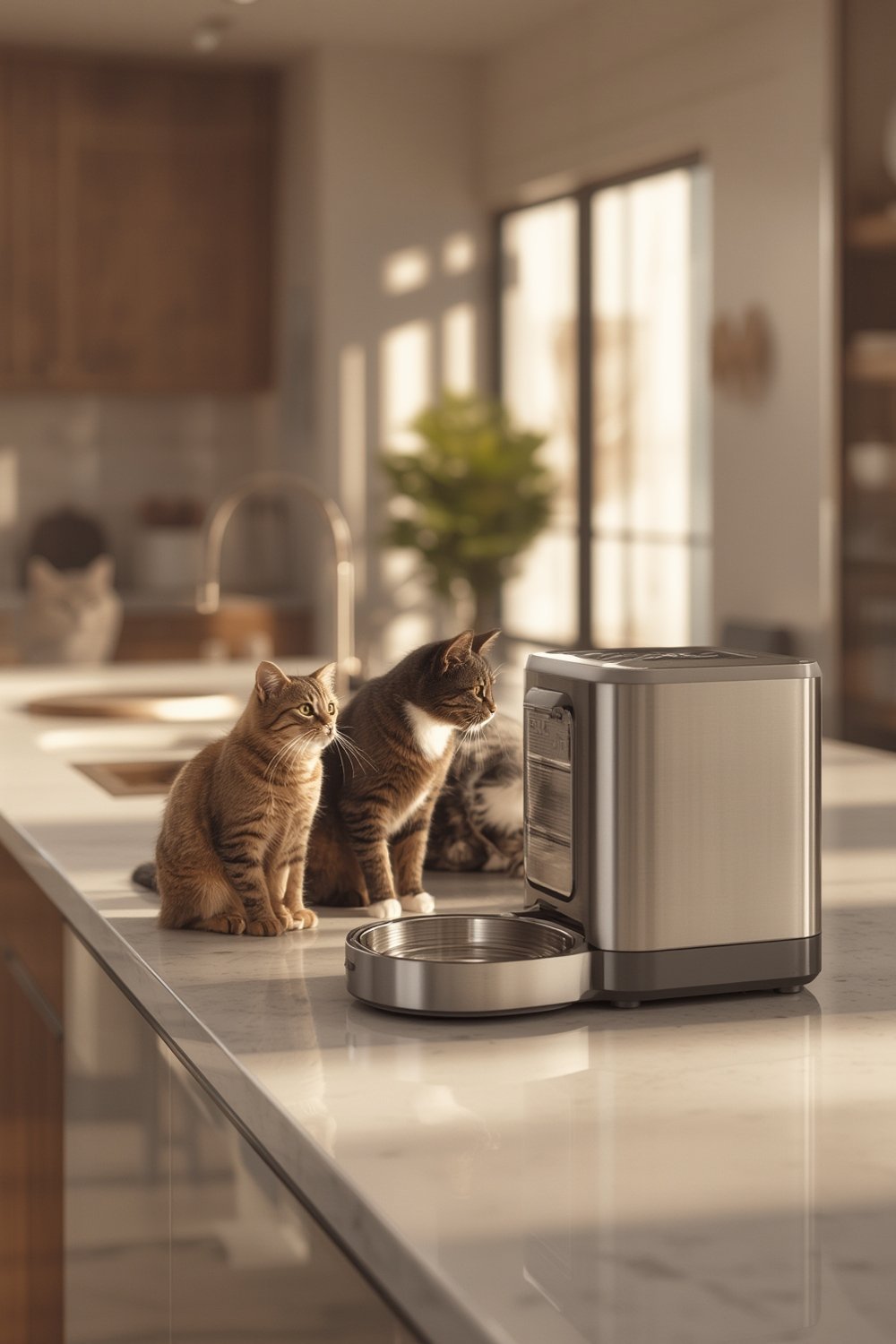 automatic cat feeder