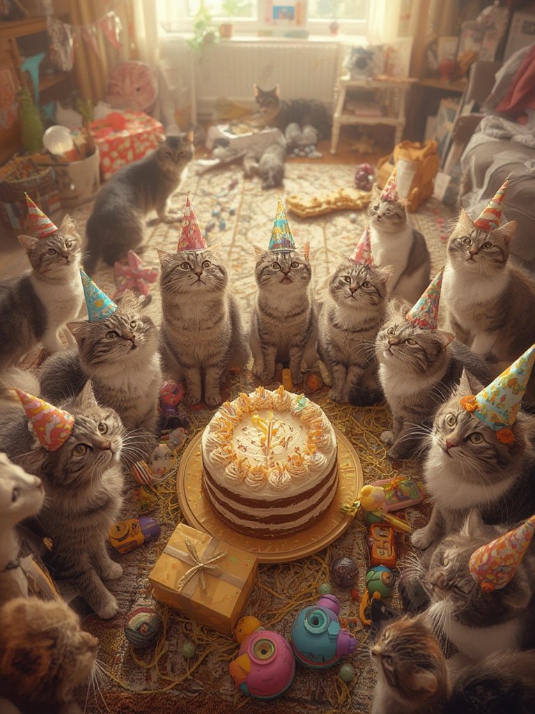 cat birthday party supplies - Illustration 3