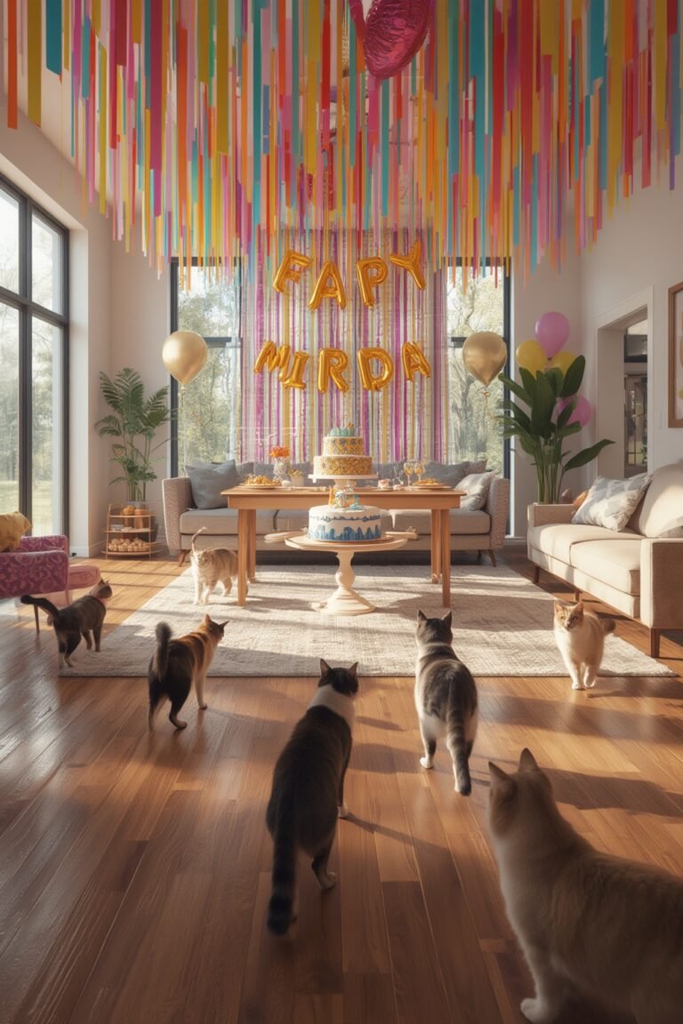 cat birthday party supplies