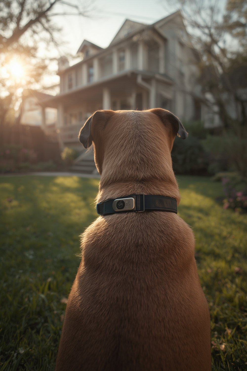 Tractive dog tracker product view