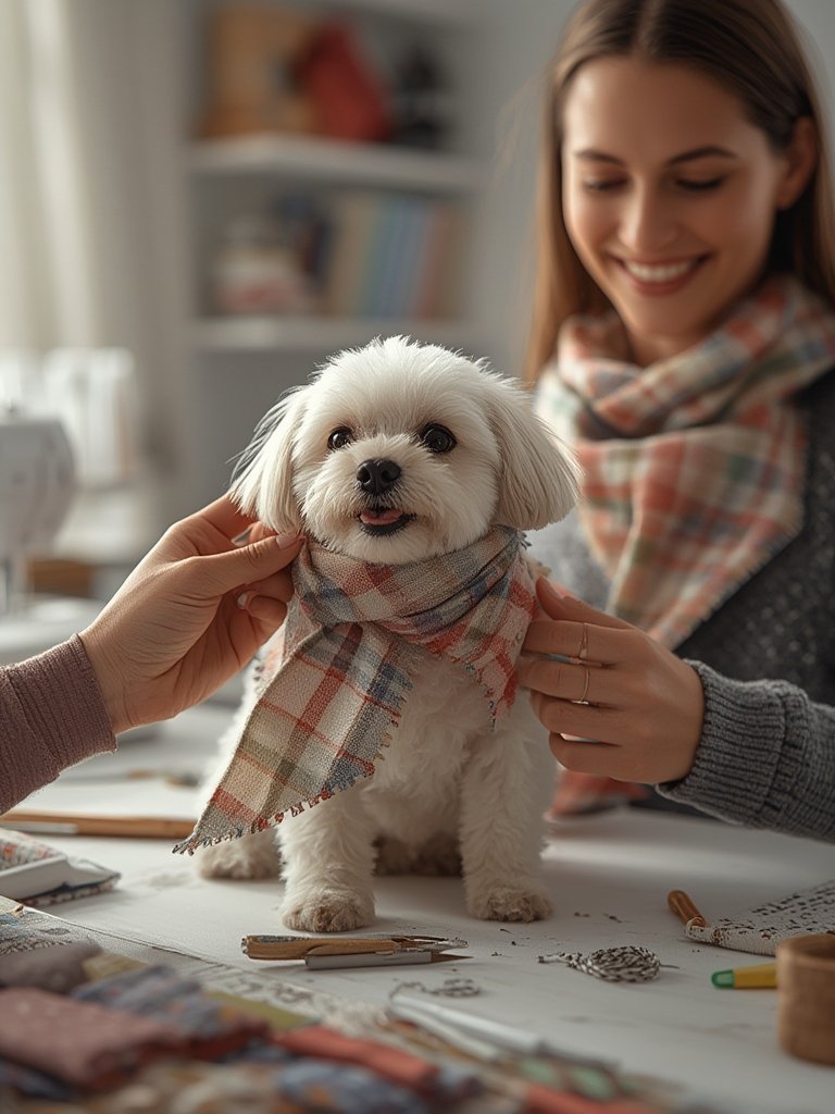 matching pet and owner outfits - Illustration 2