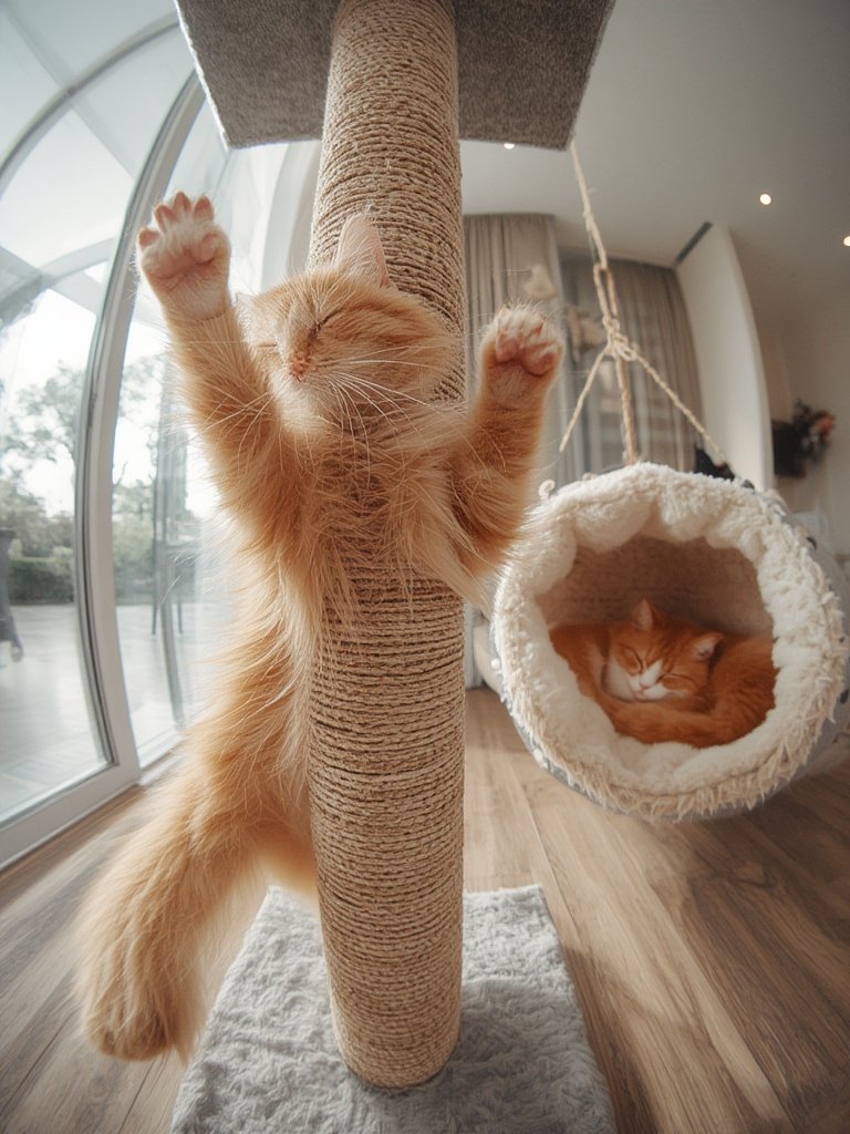 Cat Hammock: 7 Ultimate Checklist For Best Indoor Cat Comfort In 2026 2 cat hammock in action