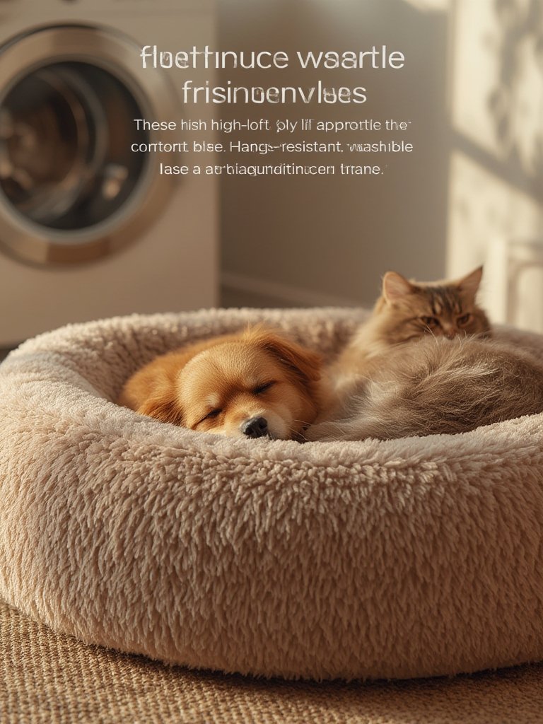 calming bed in action